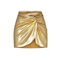 Wrap Swimwear, Metallic Swimsuit, Metallic Crop Top, Gold Mini Skirt, Swimsuits Bikinis, Gold Skirt, Swimsuit Material, Metallic Skirt, One Piece Swimsuits