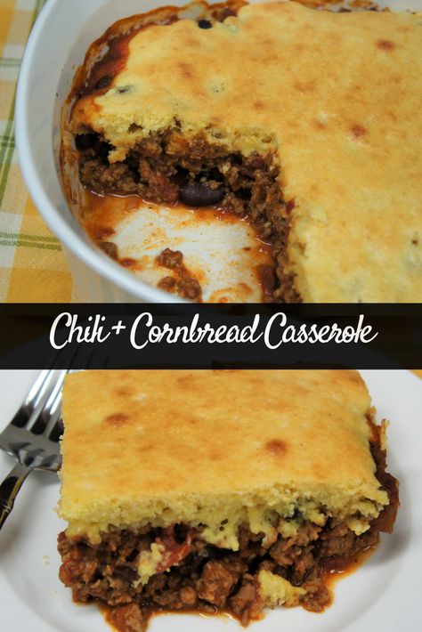 Cheesy Chili Cornbread Casserole, Chili Bean Casserole Recipes, Chilli And Cornbread Casserole, Chili Casserole Recipes Cornbread, Chili Cornbread Casserole Easy, Chile Cornbread Casserole, Jiffy Cornbread Chili Casserole, Chili Cornbread Bake Jiffy, Chilli Casserole Recipes