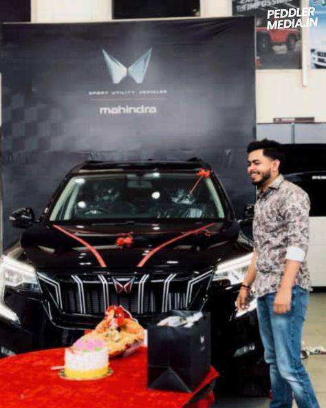 Vroom Vroom! Pulkit Arora takes the wheel in style with his brand new Mahindra XUV700! Family, fame, and four wheels—Congratulations to @pulkitaroraofficial and family on their new Mahindra XUV700! Head over to our website (link in bio) for all the details and more updates from the Haryanvi music scene! #haryanvimusic #pulkitarora #newcar #peddlermedia #mahindraxuv700 #familycelebration Xuv 700, Car Delivery, Family Celebrations, Vroom Vroom, Website Link, News Update, The Details, New Cars, In Style