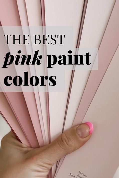 Benjamin Moore Pink Paint, Benjamin Moore Pink Paint Colors, Pink Nursery Paint, Best Pink Paint, Benjamin Moore Pink, Blush Pink Paint, Pink Painted Walls, Pink Accent Walls, Nursery Paint Colors