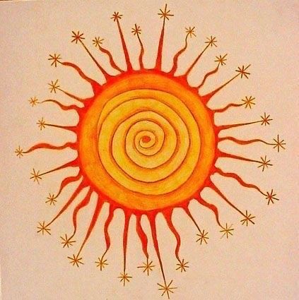 Sun Drawing, Hippie Aesthetic, Orange Aesthetic, Hippie Art, Room Posters, Funky Art, Wall Collage, Aesthetic Art, Art Inspo