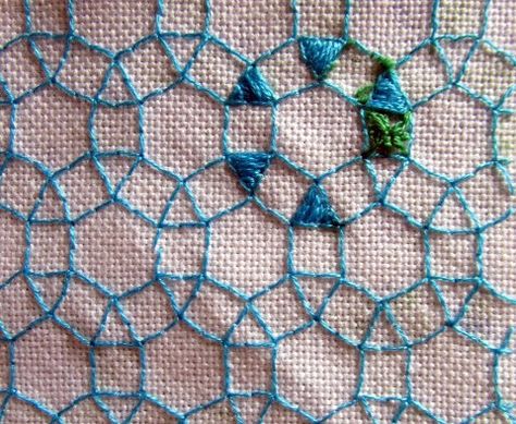 Math Embroidery: Tessellations Math Embroidery, Skirt Ideas, Lining Up, Needlepoint, Braided Rugs, Geometric Shapes, Cross Stitch, Created By, Embroidery