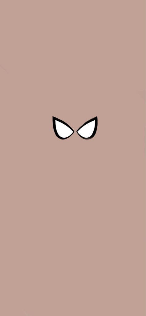 Beige Marvel Aesthetic, Brown Spiderman Wallpaper, Beige Spiderman Wallpaper, Spiderman Eyes Tattoo, Spiderman Eyes Drawing, Brown Spiderman, Spiderman Eyes, Spider Man Eyes, Spiderman App