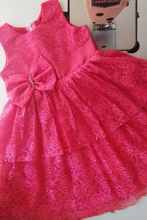 Bebi Frok Dresses, Party Wear Baby Frock, Net Frock, Kids Frock, Cotton Frocks For Kids, Girl Frock, Frocks For Kids, Baby Chicken, Frocks Design