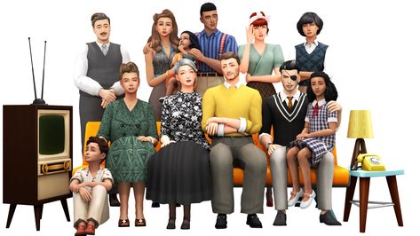 Sims 4 Big Family Poses, Family Poses Sims 4, Sims 4 Family Poses, Large Family Poses, Sims Poses, Big Family Photos, 4 Family, Sims 4 Family, 4 Poses