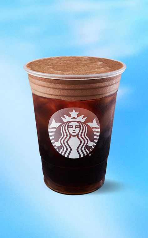 Starbucks Released 2 New Cold Brews With Almond Milk Foam Cold Brew Drinks, Starbucks Menu, Popsugar Food, Food Stamps, Milk Foam, Strawberry Puree, Food Ads, Vegan Kitchen, Iced Drinks