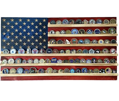 Color- Red, white, blue Material-Wood Brand-Flags of Valor Item Dimensions LxWxH 36 x 19.5 x 0.01 inches Shape-Rectangular Coin Holder Military, Challenge Coin Display Case, Framed American Flag, American Flag Crafts, Coin Display Case, American Flag Wall Decor, Challenge Coin Holder, Small American Flags, American Flag Wall Art