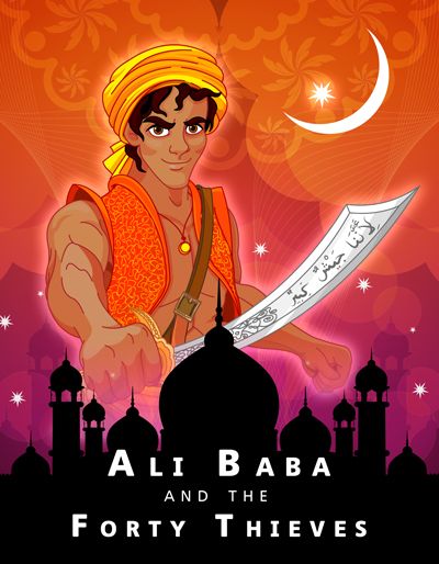 English | Ali Baba and the Forty Thieves | WorldStories Ali Baba And The Forty Thieves, Arabian Culture, Good Bedtime Stories, Nursery Worksheets, Dance Silhouette, Romulus And Remus, English Stories For Kids, Nursery Songs, Rainbow Serpent