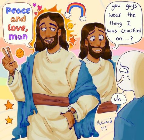 Pin on cool art Art Base Pose, Peace Sign Pose, Peace Sign Drawing, Church Memes, Jesus Drawings, Jesus Memes, Bible Humor, Christian Jokes, Christian Quotes God