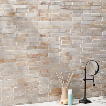 Brick Look Tiles | TileBar.com Natural Stone Backsplash Kitchen, Brick Tile Backsplash, Natural Stone Backsplash, Stone Tile Backsplash, Brick Backsplash Kitchen, Stone Backsplash Kitchen, Brick Look Tile, Brick Backsplash, Stone Backsplash