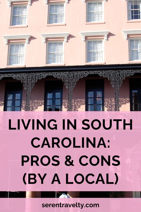 I’ve lived my entire life in the South. I’ve been around the block for a while, from the Southern charm and crawfish cookouts to the sweltering heat. While I grew up in Louisiana, I spent most of my formative years in South Carolina. I’ve been living in South Carolina for almost twenty years now. In that time, I’ve learned much about the state, and there’s a lot to learn. In this article, I'm going to share with you what you need to know about living in South Carolina, plus its pros and cons. Ladson South Carolina, Living In South Carolina, South Carolina Living, South Carolina Aesthetic, South Carolina Style, Lexington South Carolina, Moving To South Carolina, Carolina Homes, Mt Pleasant Sc