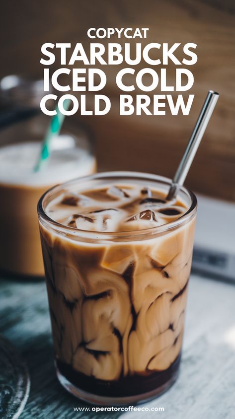 Taste: Bold, smooth, and naturally sweeter than regular iced coffee. Ingredients: Cold brew concentrate, water, ice. Starbucks Cold Brew Concentrate Recipes, Starbucks Iced Coffee Drinks, Iced Cold Brew, Healthy Iced Coffee, Cold Brew Concentrate, Toffee Nut Latte, Iced White Chocolate Mocha, Starbucks Flavors, Iced Pumpkin Spice Latte