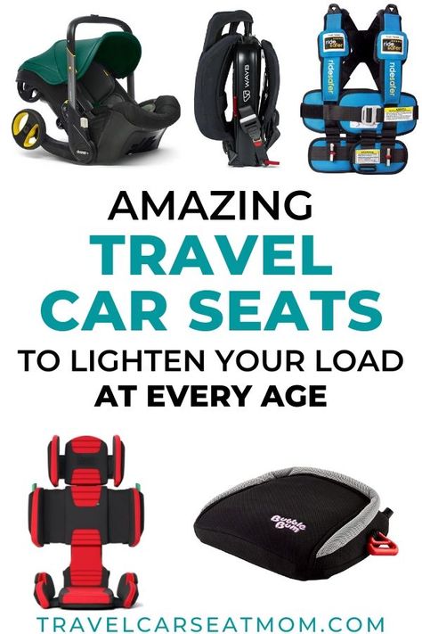 Strollers And Car Seats Travel System, Carseat Travel Airport, Travel Booster Seat, Catching Flights, Booster Seats, Travel Car Seat, Best Car Seats, Car Seat And Stroller, Traveling With Kids