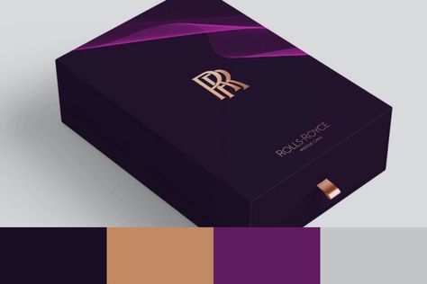 Purple And Gold Branding Board, Purple And Gold Colour Palette, Luxury Purple Color Palette, Lux Color Palette, Luxury Brand Palette, Purple Gold Color Palette, Purple Branding, Gold Website, Royal Purple Color