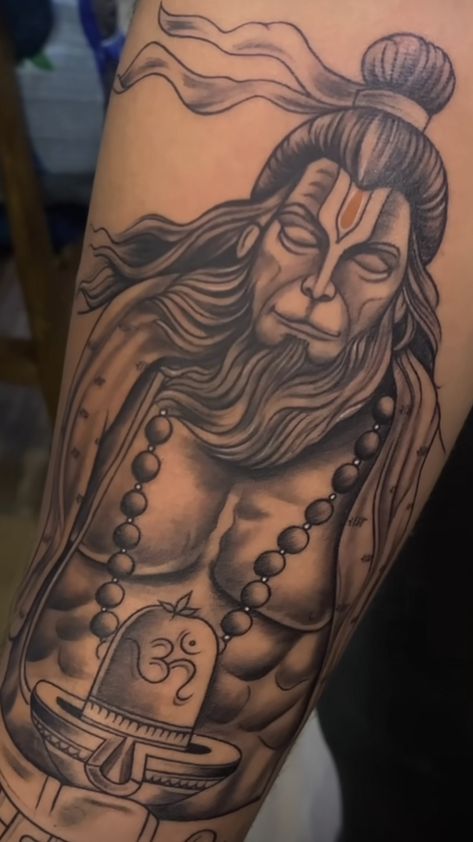 Hanuman Tattoo Design, Hanuman Tattoo, Mahadev Tattoo, Band Tattoo Designs, Shiva Tattoo Design, Shiva Tattoo, Har Mahadev, Health And Fitness Articles, Band Tattoo