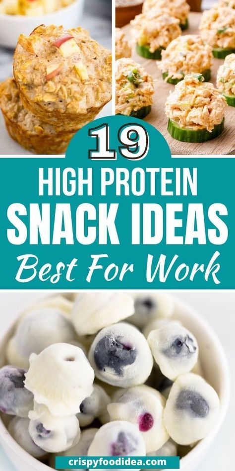 High Protein Snack Ideas, Protein Snack Ideas, High Protein Snack Recipes, Protein Snacks Recipes, Healthy High Protein Snacks, High Protein Snack, Healthy Protein Snacks, Healthy High Protein Meals, Protein Snack