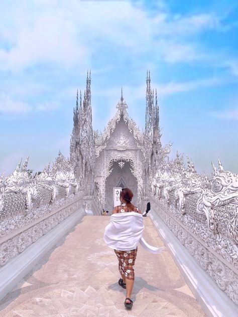 Chaing Rai, White Temple, Chiang Rai, White Marble, Temple, Thailand, White