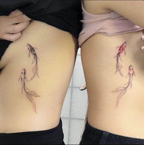 Matchy Tattoos, 99 Tattoo, Maching Tattoos, M Tattoos, Ribcage Tattoo, Clever Tattoos, Small Pretty Tattoos, Petite Tattoos, Matching Tattoo