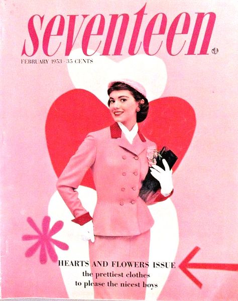 Seventeen Magazine Covers, Photowall Ideas, Seventeen Magazine, Nice Boy, Old Magazines, Mid Century Vintage, Vintage Magazines, Vintage Valentines, Vintage Magazine