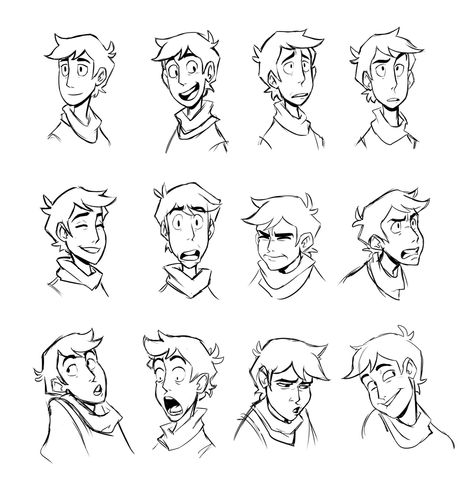 Men Facial Expressions Drawing, Male Cartoon Expressions, Male Face Expressions Drawing, Male Facial Expressions Drawing, Comic Character Ideas, Comics Drawing Style Character Design, Semi Cartoon Style, Cartoon Guy Drawing, Comics Characters Drawing