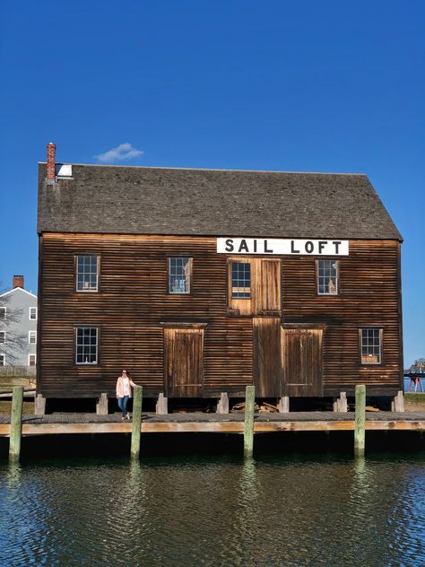 sail loft, derby wharf, salem, massachusetts, the-alyst.com Salem Vacation, Salem Halloween, Pioneer Village, Seaside City, Living History Museum, Banks Building, Weekend Itinerary, Salem Ma, Salem Massachusetts