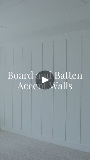 2.5K views · 343 reactions | Tips to help YOU install your board and batten accent wall! 

Board and Batten accent walls are a way to elevate any space. Bedroom, office, bathroom, you name it! 

What room are you building yours in? 🏠 

#boardandbatten #boardandbattenwall #howtodiy #diyonlinecourse | Christine | @honeybuilthome | diy_beginnerbasics · Original audio Accent Wall Board And Batten, Diy Board And Batten Wall, Board And Batten Accent Wall, Batten Accent Wall, Panel Molding, Wall Panel Molding, Board And Batten Wall, Space Bedroom, You Name It