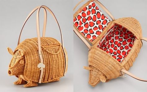 Wicker Bag Outfit, Wicker Furniture Redo, Wicker Chest, Wicker Couch, Wicker Bedroom, Wicker Headboard, Wicker Purse, Animal Bag, Wicker Bags