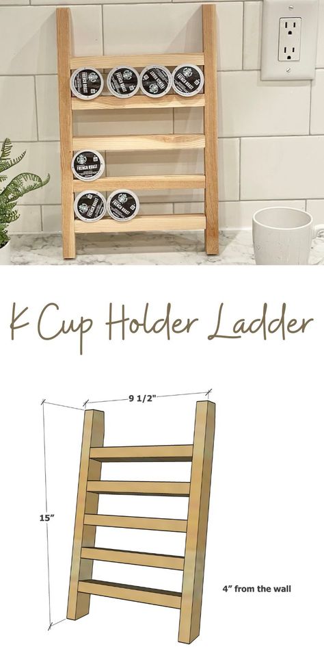 Trendy Wood Projects, K Cup Holders, Wood Projects That Sell, Small Woodworking Projects, Diy Wooden Projects, Easy Wood Projects, Easy Wood, Scrap Wood Projects, Woodworking Projects That Sell