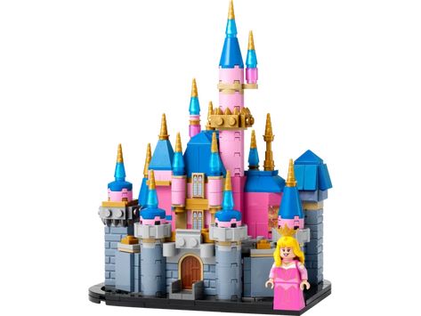 Bring Fairytale Magic Home with the LEGO Mini Sleeping Beauty Castle! Sleeping Beauty Castle Disneyland, Lego Website, Chateau Disney, Disney Account, Building Toys For Kids, Lego Mini, Sleeping Beauty Castle, Lego News, Lego Pieces