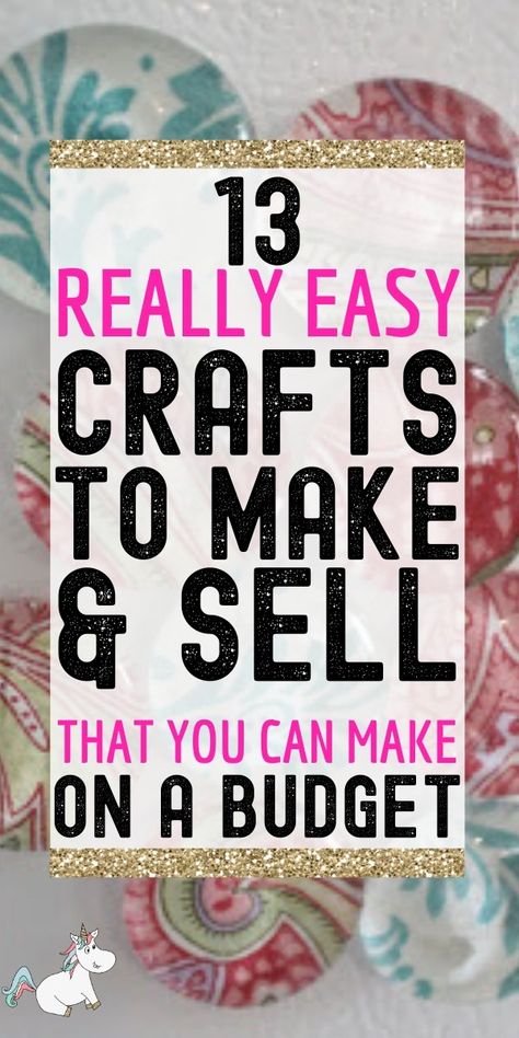 13 Amazing Easy Crafts To Make and Sell For Extra Cash! If you have an online craft business or are looking to start one you'll love these easy crafts to make & sell for profit! They're all cheap crafts that you can do quickly which means you can make money from home quickly! Click to check them out! #themummyfront Cute Quick Crafts, Easy Crafts That Sell Well, Things To Make And Sell On Etsy, Diy Crafts That Sell Well, Quick Crafts To Sell, Easy Things To Make And Sell, Summer Crafts To Sell, Mini Diy Crafts, Crafts That Sell Well