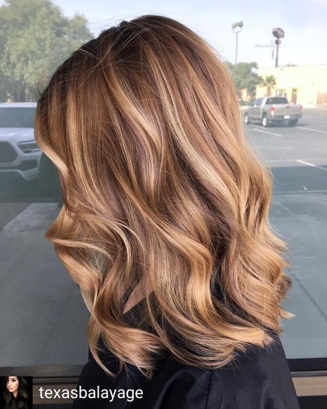 Dark Blonde Hair Red Highlights, Warm Blonde On Dark Hair, Honey Blonde Hair With Red Highlights, Summer Hair Cuts 2020 Medium, Fall Hair Colors Pale Skin, Caramel Brown With Blonde Highlights, Dark Golden Blonde Balayage, Brunette Hair With Golden Highlights, Honey Blonde Hair Medium Length