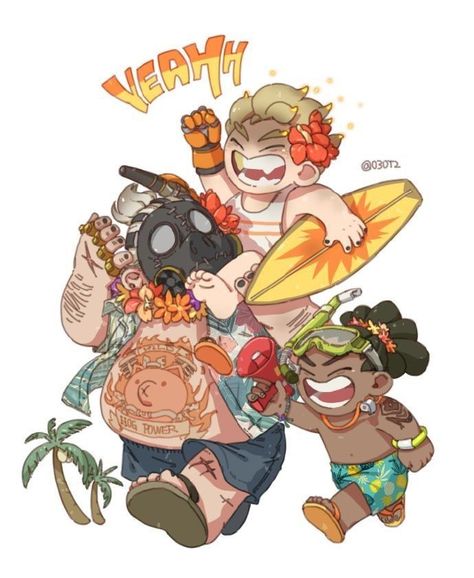 Junkrat Fanart, Junkrat And Roadhog, Soldier 76, Overwatch Memes, Overwatch Comic, Overwatch Fan Art, Overwatch 2, Fandom Games, Useful Information