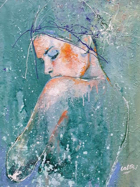 Womans Figure Painting, Abstract Figures Painting, Figurative Art Woman, Abstract Figure Art, Figurative Kunst, Portraiture Painting, Figurative Artwork, Abstract Art Inspiration, Painting People