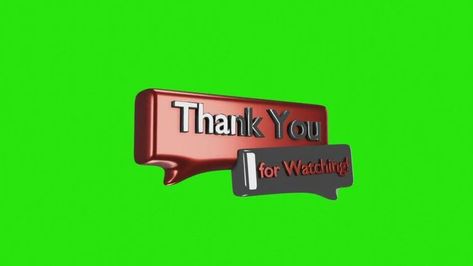 Download the THANKS FOR WATCHING Red and White Text Glossy Green Screen. 4K 3D render seamless Loop for youtube channel Outro background 24840310 royalty-free Stock Video from Vecteezy and explore thousands of other stock footage clips! Outro Background, Green Screen Effects Videos Design, Banner Template Photoshop, Thumbnails Youtube Background, Iphone Wallpaper Texture, Video Design Youtube, Green Screen Footage, 4k 3d, Episode Interactive Backgrounds