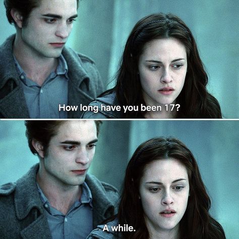 How Long Have You Been 17 Twilight, Twilight Birthday Cards, Headcanon Percy Jackson, Twilight Vibes, Twilight Scenes, Twilight Quotes, Twilight Memes, Twilight Edward, The Lightning Thief