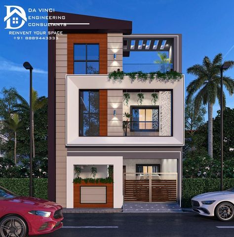 #ElevationHome #ElevationDesign #elevationideas #house exterior #modern house exterior #home exterior #beautiful home exterior #elevationrender #elevation_home#elevationonline #elevationhomecoluor #front_elevation #elevationtiles #exterior_Work #exterior3D #exteriorpaving #exteriorstone #house_exterior_designs #3d_exterior #g+1#Ground_first_second_floor #house outer design#pergola #balcony design #TOWER #colourcollection2023 #maingates #WindowsIdeas #lighting #profilelights #ies #boundarywall Ragavendra Swamy Images Good Morning, Beautiful Home Exterior, Functional Architecture, House Elevation Designs, Home Elevation, House Outer Design, Small House Elevation, Architecture Elevation, Outer Design