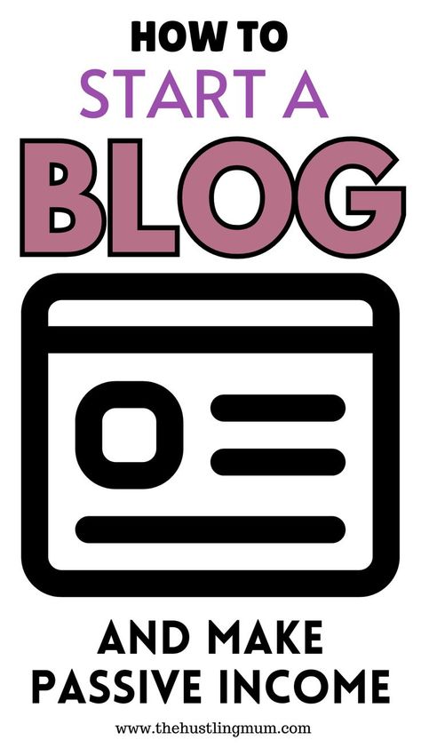 Start a Blog for Beginners Start A Blog For Beginners, Blog For Beginners, Blog Checklist, Start Blogging, Start A Blog, Income Streams, Blogging Tips, Passive Income, Blogging