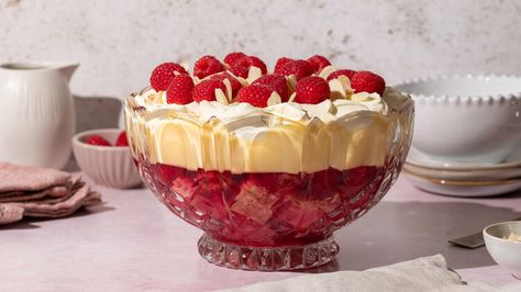 ​Traditional British Trifle Recipe — Tasting Table British Trifle Recipe, British Trifle, English Trifle Recipe, English Trifle, Trifle Dessert Recipes, Bread Dipping Oil, British Desserts, Trifle Dish, Leftover Cake