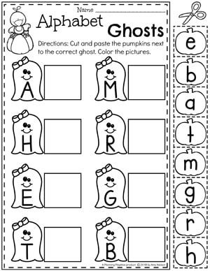 Preschool Halloween Theme, Preschool Halloween Activities, Letter Matching Preschool, Halloween Theme Preschool, Halloween Lesson Plans, Halloween Activities Preschool, Halloween Math Activities, Halloween Lesson, Halloween Kindergarten