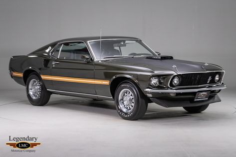 1969 Ford Mustang Mach 1 428 Cobra Jet - R Code Future Vehicles, 1969 Ford Mustang, Mustang Mach 1, Ford Lincoln Mercury, Black Jade, Lincoln Mercury, Mustang Cars, Car Stuff, Muscle Car