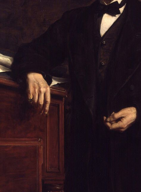 Anthony Ashley Cooper, 7th Earl of Shaftesbury, by John Collier, detail. John Collier, Ashley Cooper, 19th Century, Historical Figures, History, Fictional Characters