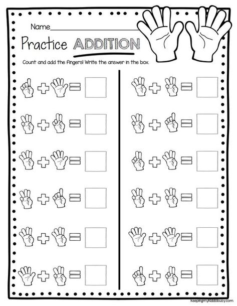 ADDITION - kindergarten worksheets to practice addition - equations - pictures - easy math center #noprep #kindergarten Preschool Homework, Easy Math Worksheets, Kindergarten Math Addition, Kindergarten Math Worksheets Addition, Kindergarten Math Free, Kindergarten Math Worksheets Free, Kindergarten Addition Worksheets, Addition Kindergarten, Math Addition Worksheets