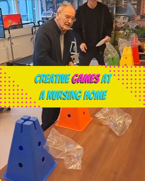 Creative Hands at a Nursing Home 🏡 | Well this is a bit lovely…😍 | By The Viral Group Nursing Home Theme Days, Nursing Facility Activities, Nursing Home Week 2024, Nursing Home Games, Resident Activities, Nursing Home Crafts, Activities Director, Diy Nursing, Nursing Home Activities