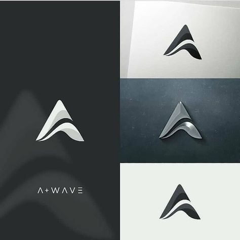 Logosix ⭐ Design pe Instagram: „A + Wave logo Concept... . Rate out of 100 guys? Feel free to share your opinions down below👇👇 Let me know in the comments your opinion…” Waves Logo Design, Stylist Logo Design, Stylist Logo, Wave Logo, Spot Design, Logo Typography, Text Logo Design, Waves Logo, Letter Logo Design