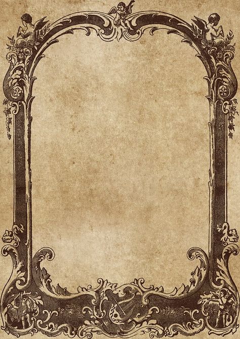 Victorian Borders Frames, Antique Background Vintage, Victorian Era Background, Antique Frames Vintage, Old Frame Drawing, Victorian Frames Vintage, Victorian Photo Frame, Vintage Theme Background, Old Illustration Vintage