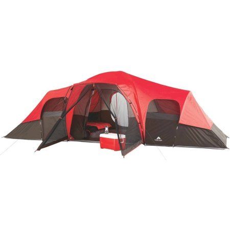 Free 2-day shipping. Buy Ozark Trail 10-Person Family Tent at Walmart.com Tent For Family, Canvas Tent Camping, Best Family Tent, 10 Person Tent, Coleman Tent, Camping Outfit, Black Camping, Zelt Camping, Yurt Tent