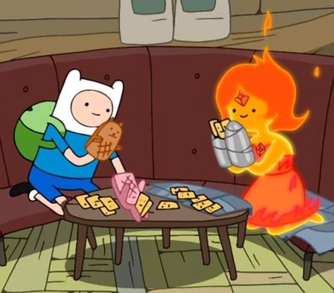 Finn And Flame Princess, Flame Princess And Finn, Adventure Time Flame Princess, Flame Princess, Adventure Time Finn, Halloween Inspo, Love Is Sweet, Adventure Time, Profile Picture