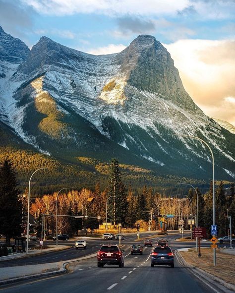 Canadian Forest, Capital Of Canada, Drive Through, The Mountains Are Calling, Mountain Town, Canadian Rockies, Photo Of The Day, Live Love, Happy Place