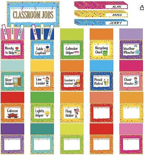 Class Helpers Chart Classroom Jobs, Chalkboard Decoration, Preschool Chalkboard, Primary Classroom Displays, Happy Dusshera, Teacher Leader, Classroom Charts, Teacher Classroom Decorations, Class Jobs