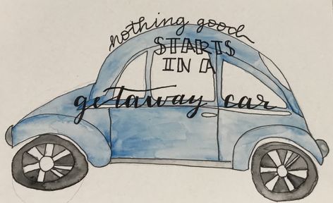 nothing good starts in a getaway car (taylor swift- getaway car) Getaway Car Taylor Swift Drawing, Getaway Car Tattoo, Getaway Car Taylor Swift, Taylor Swift Drawing, Car Tattoos, Getaway Car, Sketch Ideas, Car Sketch, Poster Ideas